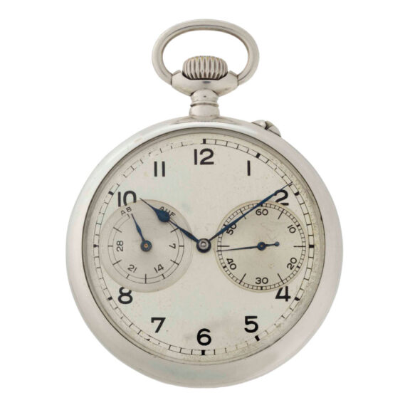 German deck watch with up and down indicator Circa 1945