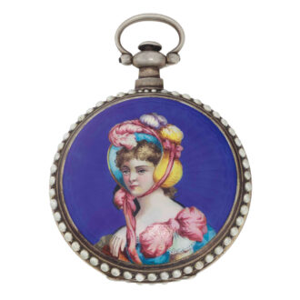English open faced lever watch made for the Chinese market