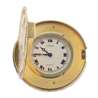 Rare French 18 carat gold 100 Franc coin watch Circa 1950