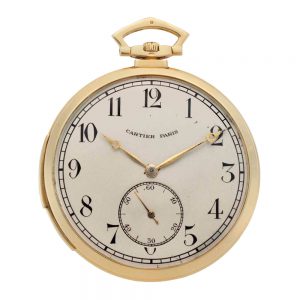 Ultra thin French gold minute repeating dress watch Circa 1925