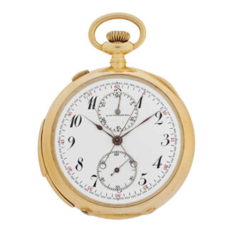Swiss gold repeating split seconds chronograph Circa 1900 Swiss gold repeating split seconds chronograph Circa 1900Swiss gold repeating split seconds chronograph Circa 1900
