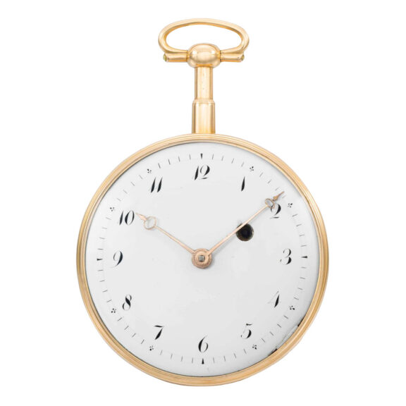 Early French 18k rose gold minute repeating verge Circa 1800 Early French 18k rose gold minute repeating verge Circa 1800