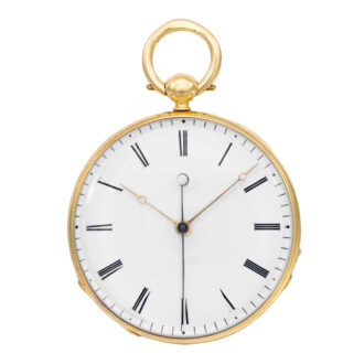 Swiss gold independent dead centre seconds lever Circa 1880 Swiss gold independent dead centre seconds lever Circa 1880