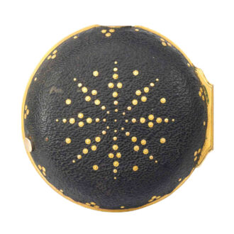 English gold pair cased repoussé verge watch Circa 1754