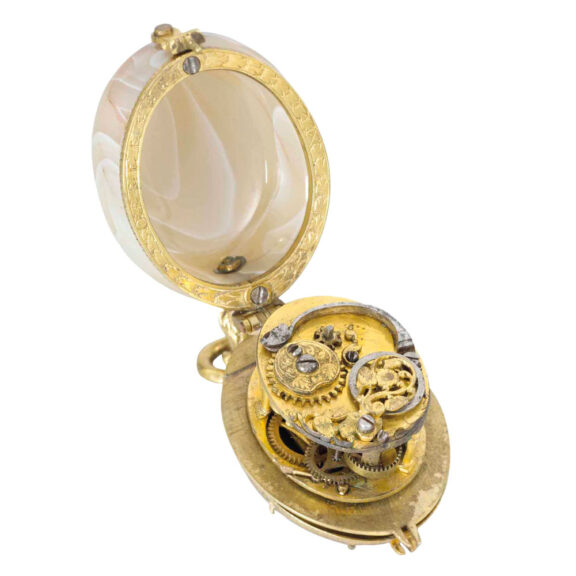 Highly unusual German verge watch with stackfreed Circa 1640 Highly unusual German verge watch with stackfreed Circa 1640