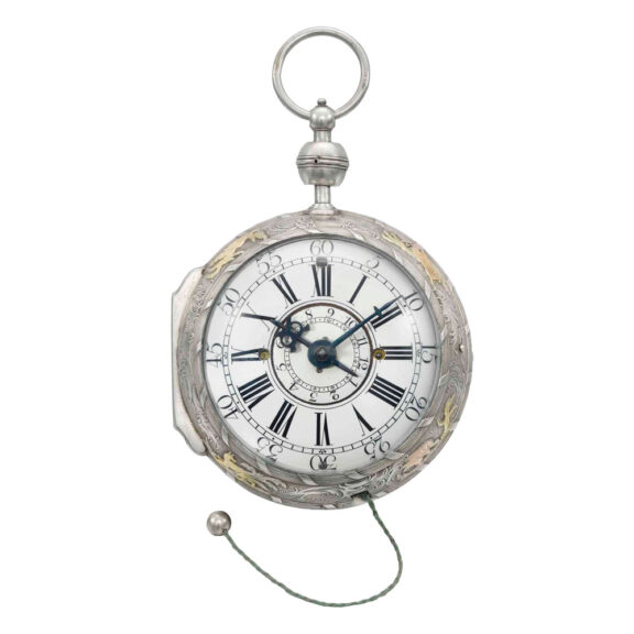 Unusual French repeating and striking coach watch Circa 1760 Unusual French repeating and striking coach watch Circa 1760