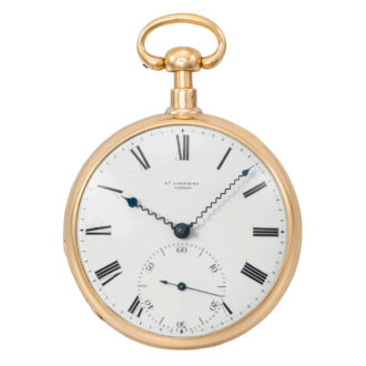English rose gold carillon repeating chronometer Circa 1814