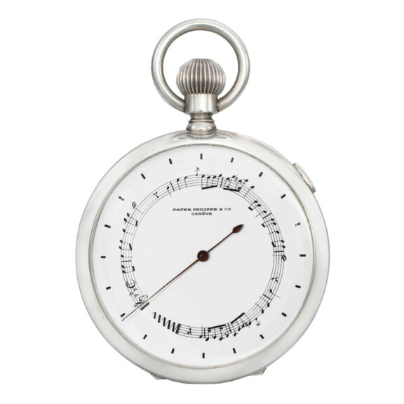Swiss silver duplex metronome chronograph watch Circa 1880 Swiss silver duplex metronome chronograph watch Circa 1880