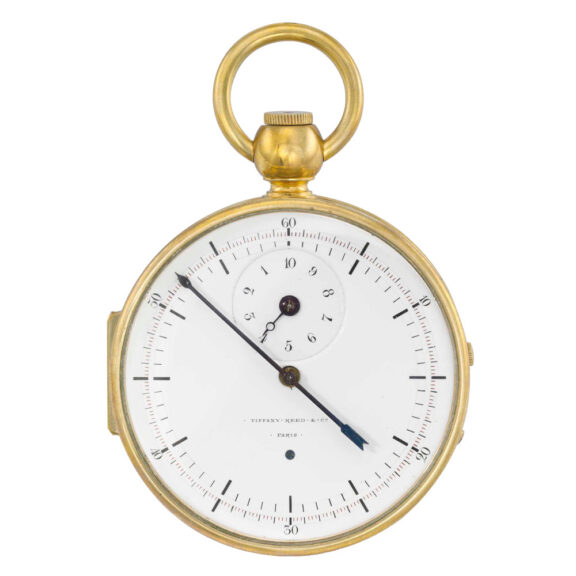 French brass inking centre seconds chronograph Circa 1860