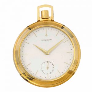 Important Swiss gold lever chronometer Circa 1946 and 1990