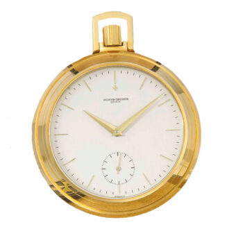 Important Swiss gold lever chronometer Circa 1946 and 1990