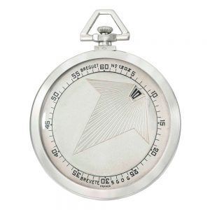 French jumping and wandering hour dress watch Circa 1928