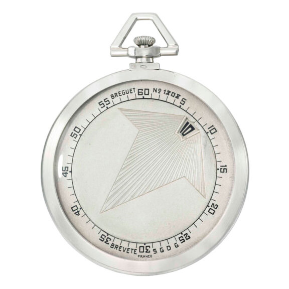 French jumping and wandering hour dress watch Circa 1928