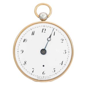 French silver open faced Souscription pocket watch Circa 1805French silver open faced Souscription pocket watch Circa 1805