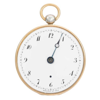 French silver open faced Souscription pocket watch Circa 1805French silver open faced Souscription pocket watch Circa 1805