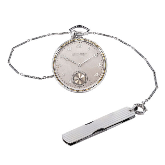 Dress watch with associated chain and penknife Circa 1926Dress watch with associated chain and penknife Circa 1926
