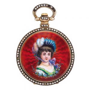 English duplex watch made for the Chinese market Circa 1820