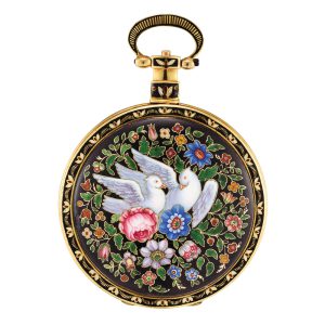 Swiss gold duplex made for the Chinese market Circa 1830
