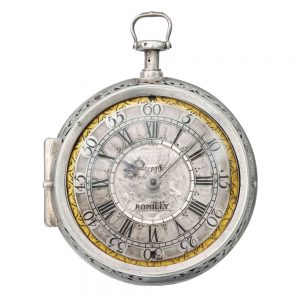 Extremely rare Swiss pair cased repeating verge Circa 1700