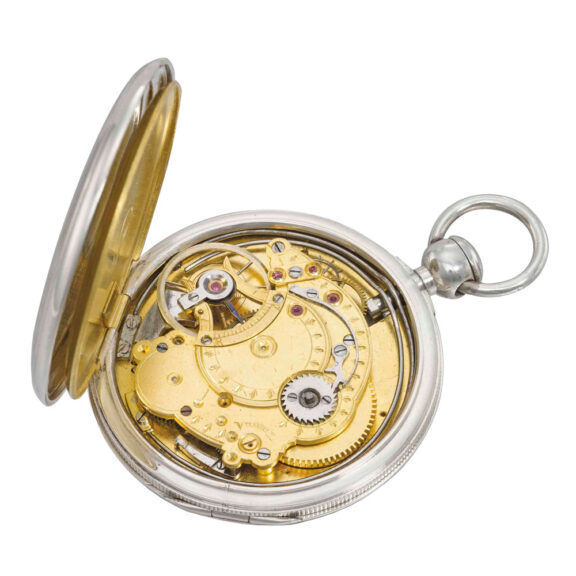 French repeating lever with special escapement Circa 1810 French repeating lever with special escapement Circa 1810