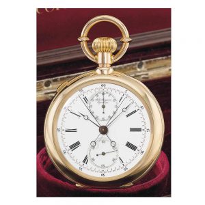 Danish open faced split seconds lever chronograph Circa 1903