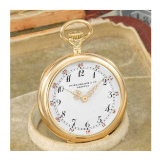 Small Swiss gold open faced lever pendant watch Circa 1911 Small Swiss gold open faced lever pendant watch Circa 1911