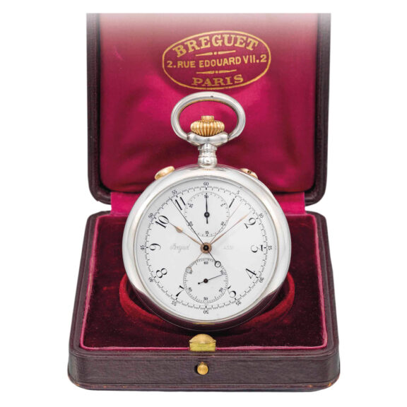 Swiss silver/gold split seconds lever chronograph Circa 1924 Swiss silver/gold split seconds lever chronograph Circa 1924