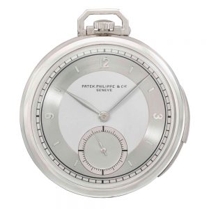 Swiss platinum Art Deco minute repeating lever Circa 1927