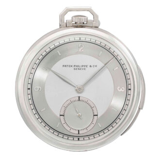 Swiss platinum Art Deco minute repeating lever Circa 1927