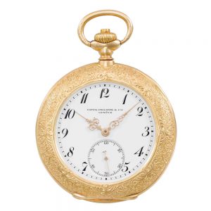 Attractive Swiss gold pair cased Cabriolet watch Circa 1901