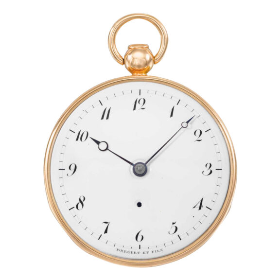 French gold à toc quarter repeating cylinder watch Circa 1807