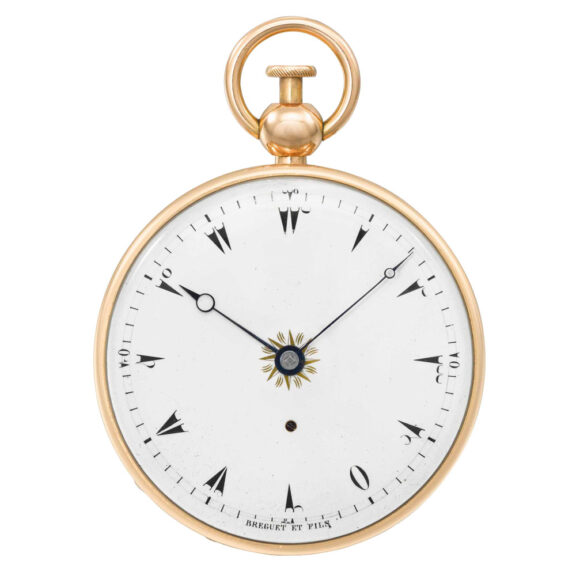 Unusual French rose gold quarter repeating duplex Circa 1813