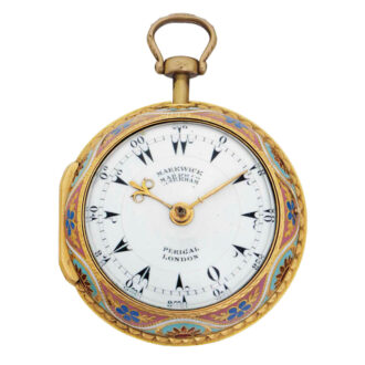 English verge watch made for the Turkish market Circa 1733