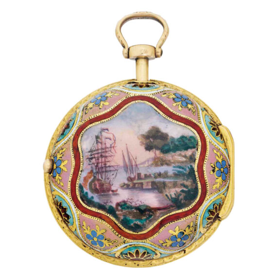 English verge watch made for the Turkish market Circa 1733
