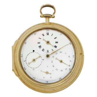 English regulator style lunar calendar watch Circa 1790-1799