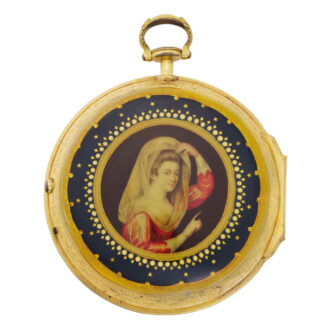 English regulator style lunar calendar watch Circa 1790-1799