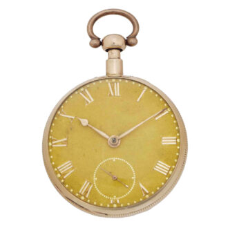 English rose gold quarter repeating duplex watch Circa 1811