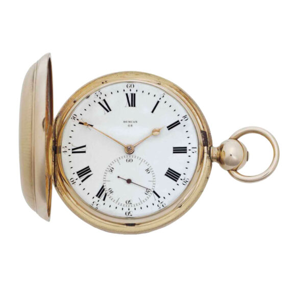English hunting cased detent chronometer Circa 1850-1860 English hunting cased detent chronometer Circa 1850-1860