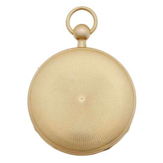 Swiss 18k rose gold quarter repeating cylinder Circa 1850-1860 Swiss 18k rose gold quarter repeating cylinder Circa 1850-1860