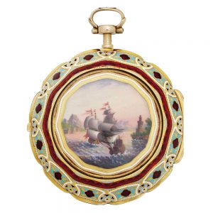 English repeating verge for the Turkish market Circa 1733