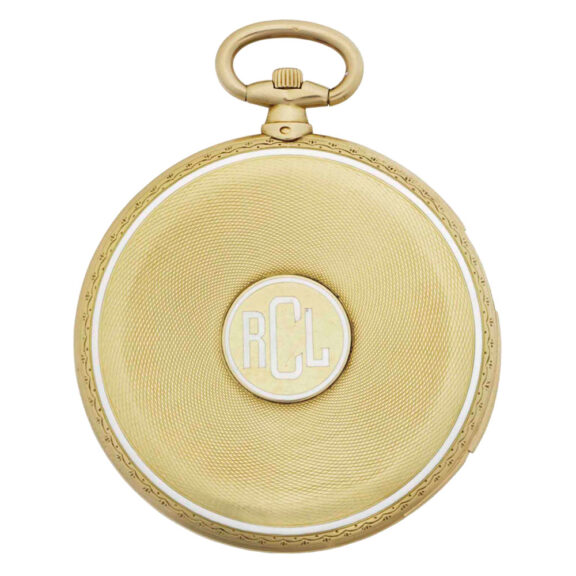 Ultra thin French 18k gold minute repeating lever Circa 1925 Ultra thin French 18k gold minute repeating lever Circa 1925