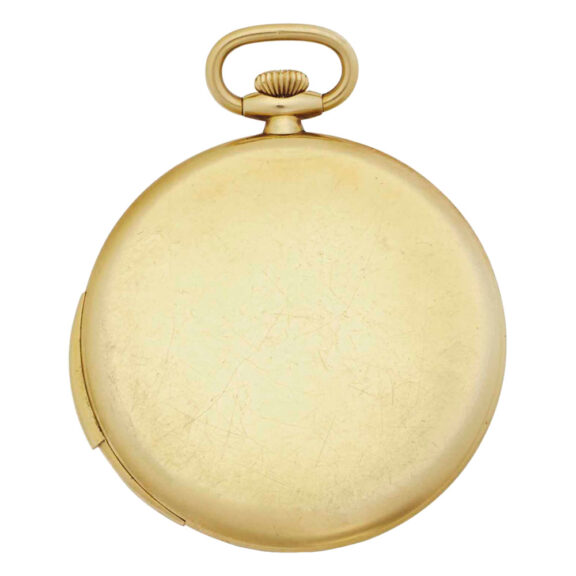 Ultra thin Swiss gold repeating lever dress watch Circa 1910 Ultra thin Swiss gold repeating lever dress watch Circa 1910