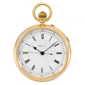 Swiss 18k gold lever made for the English market Circa 1900