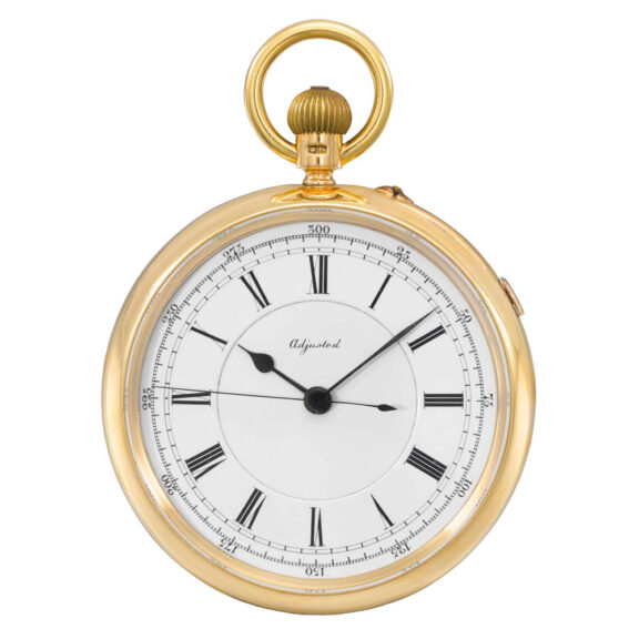 Swiss 18k gold lever made for the English market Circa 1900