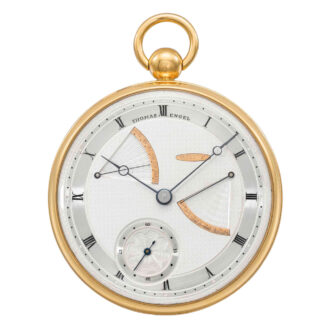 French lever one minute tourbillon watch Circa 1981-1983