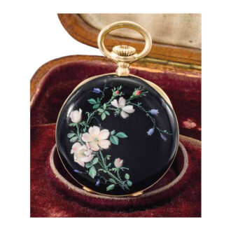 Possibly unique Swiss open faced pendant watch Circa 1894