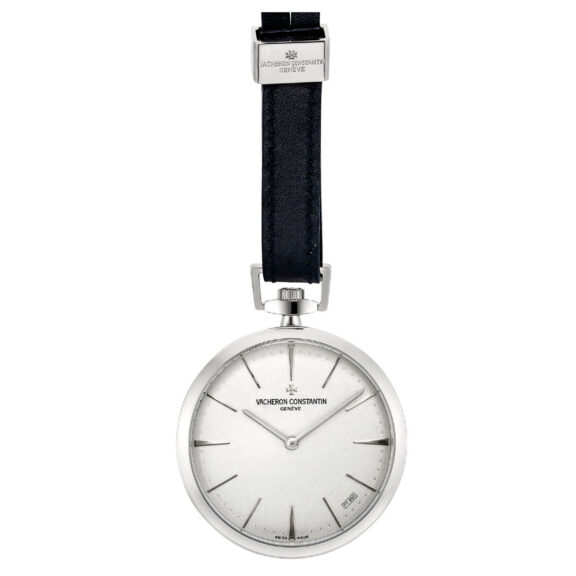 Swiss platinum limited edition lever with leather cord Circa 2011 Swiss platinum limited edition lever with leather cord Circa 2011