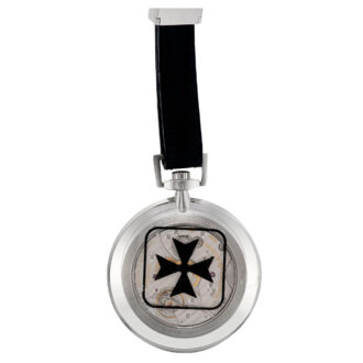 Swiss platinum limited edition lever with leather cord Circa 2011