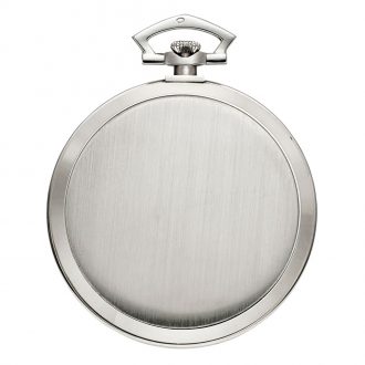 Thin Swiss white gold open faced complicated watch Circa 1925