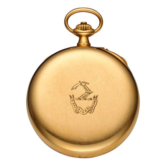 Swiss 18K gold lever split seconds chronograph Circa 1913 Swiss 18K gold lever split seconds chronograph Circa 1913